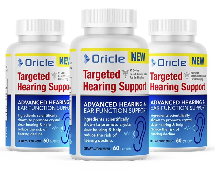 3 Month HearWise Targeted Hearing support - OC image