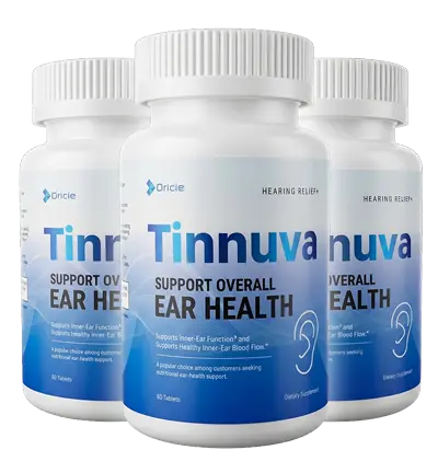 3 Month Tinnuva Tinnitus Hearing Supplement - OC image