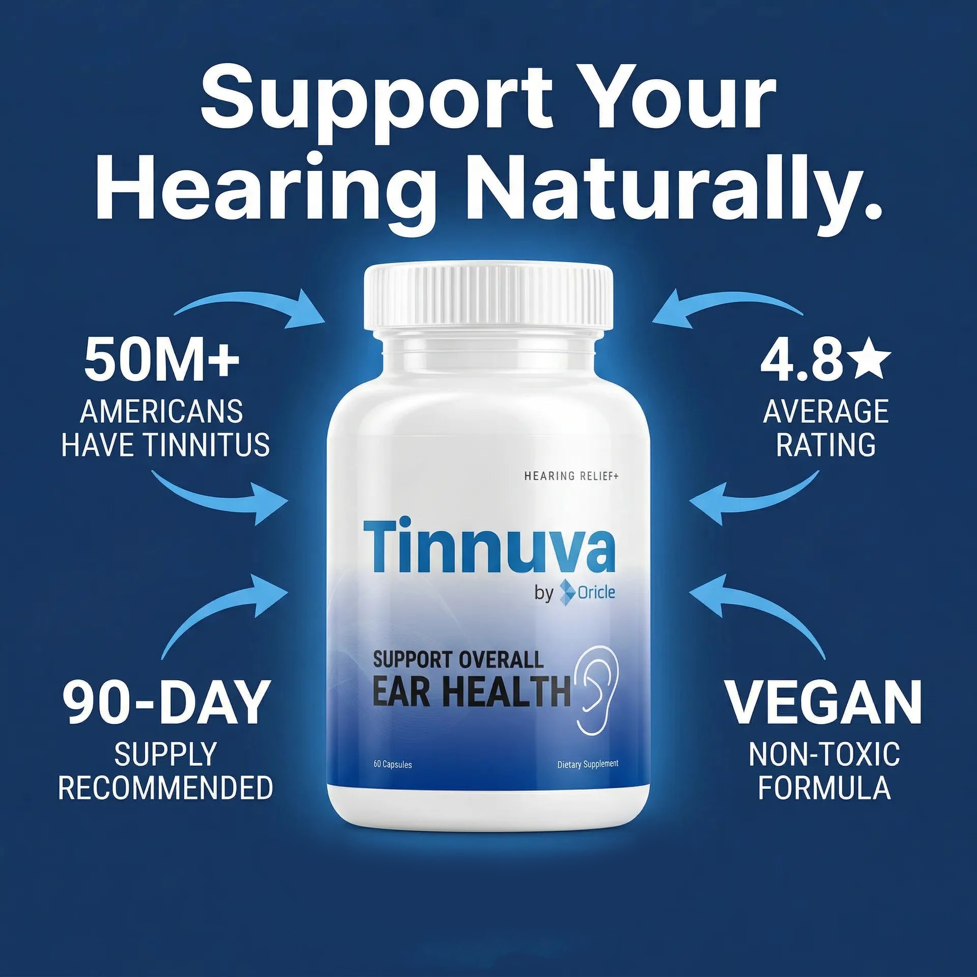Tinnuva | Advanced Tinnitus & Ear Health Oricle Hearing