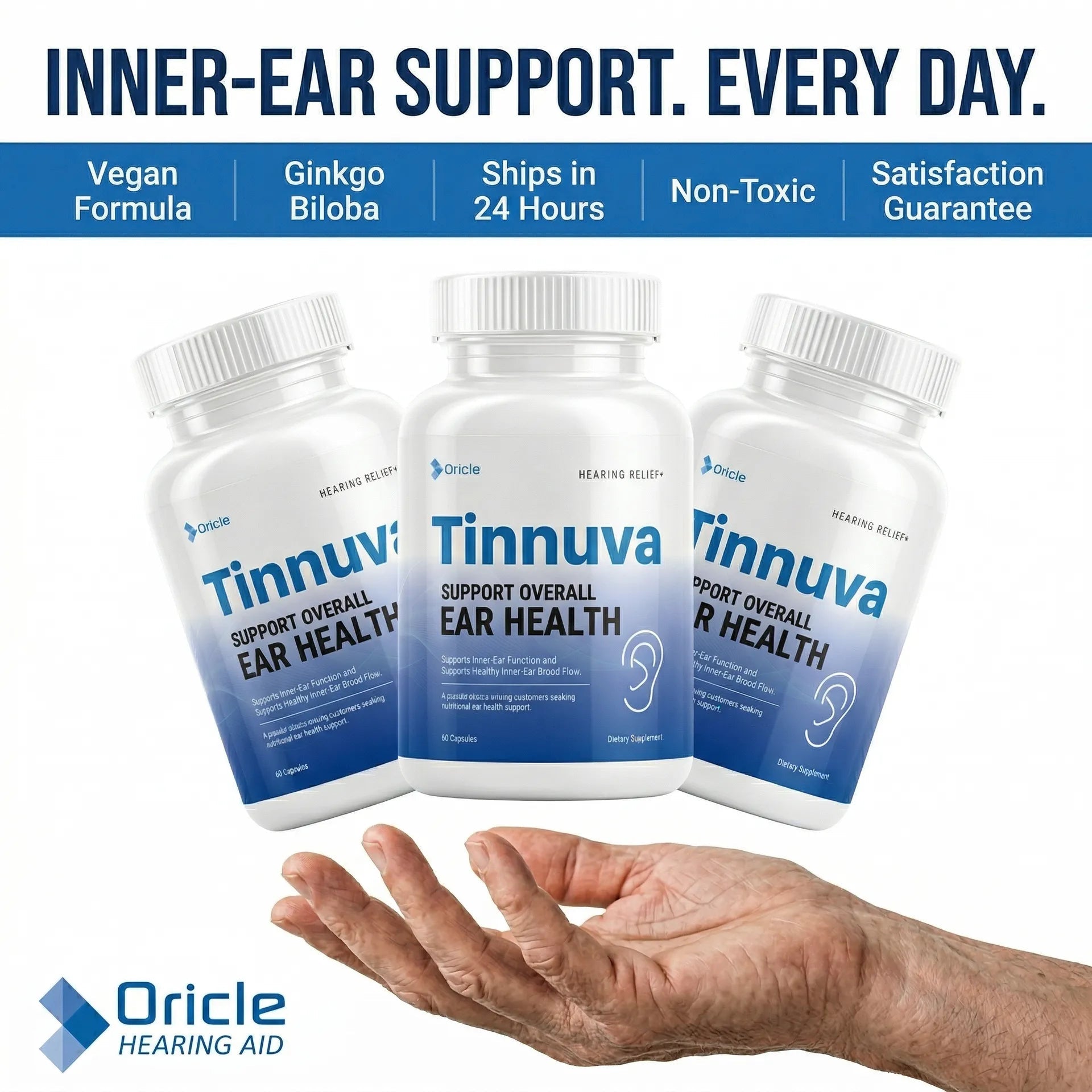 Tinnuva- Advanced Tinnitus & Ear Health Oricle Hearing