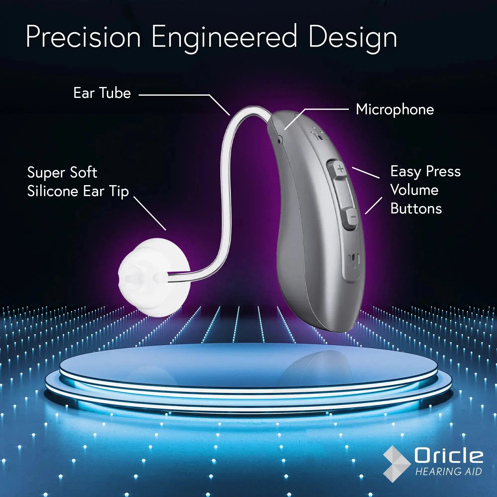Oricle TrueFit | Behind The Ear Hearing Aid oriclehearing