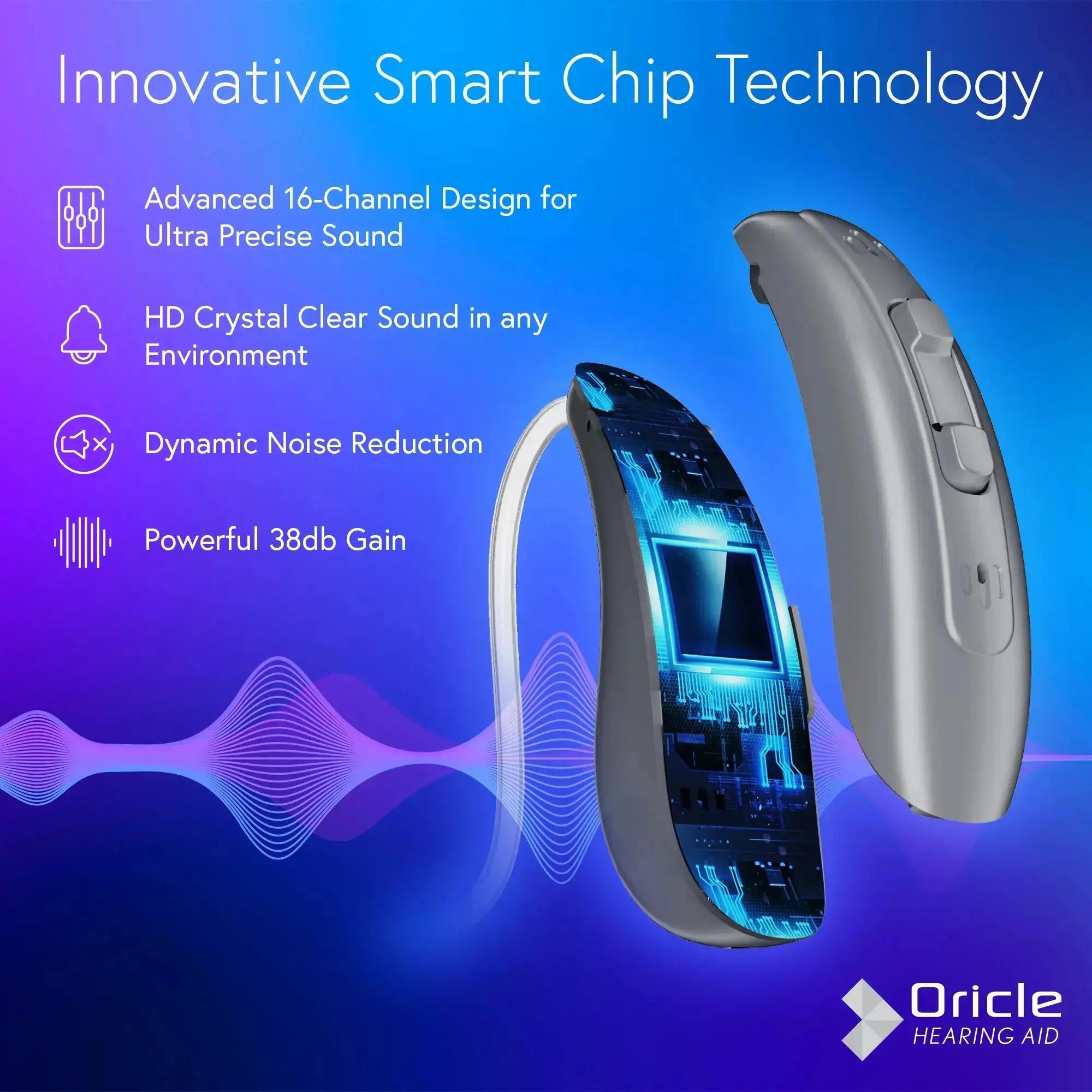 Oricle TrueFit | Behind The Ear Hearing Aid oriclehearing