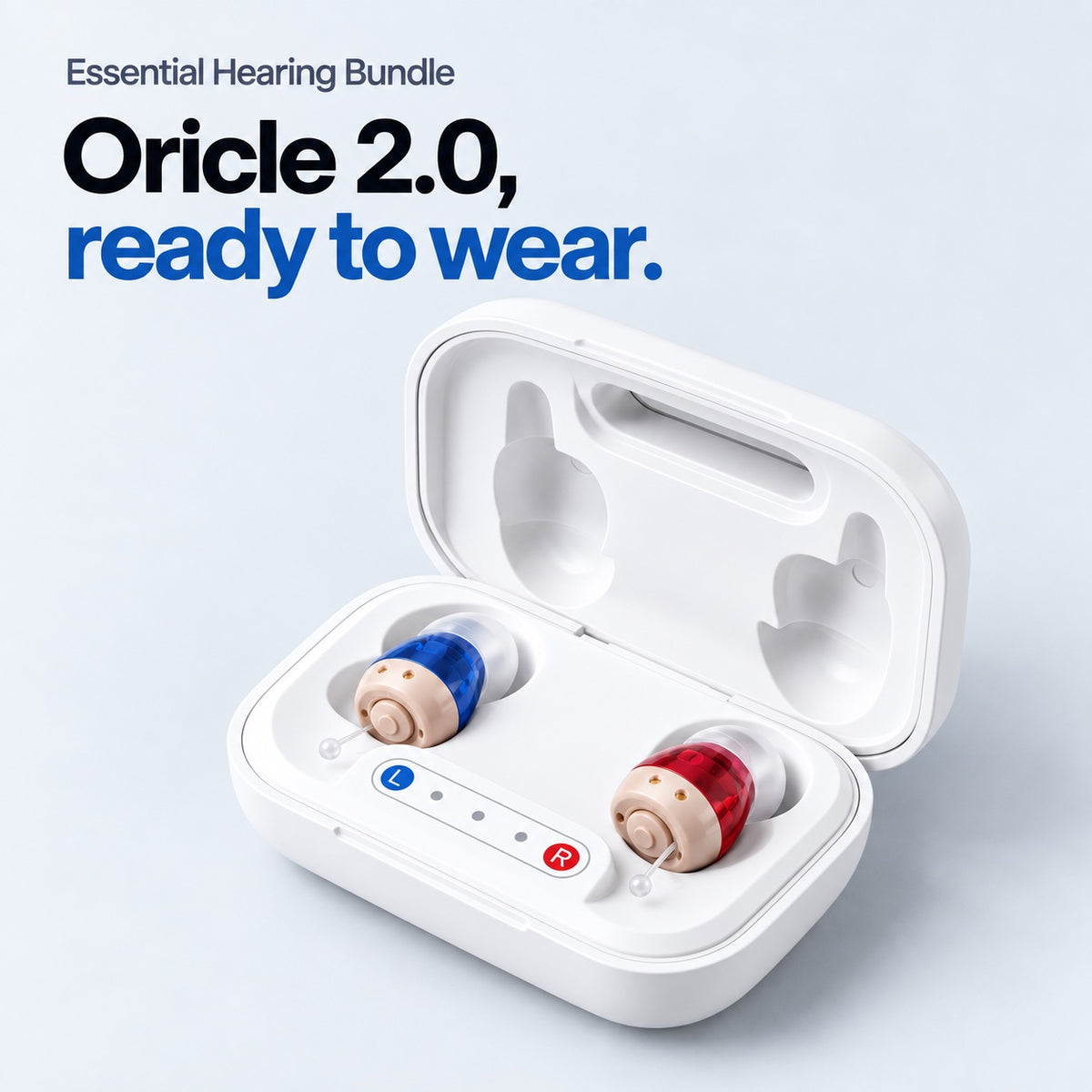 Essential Hearing Bundle. Oricle 2.0, ready to wear